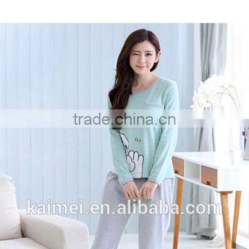 Latest Design High Quality Sexy Summer Cotton Printed Pajamas for Girls photo-3