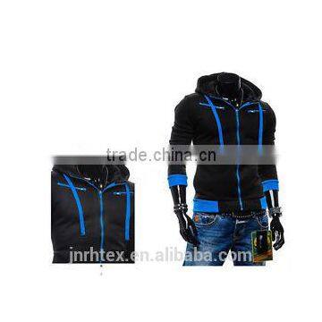 New Men's Stylish Slim Warm Hoodie Sweater Zipper Coat Outwear Sweatshirt photo-4