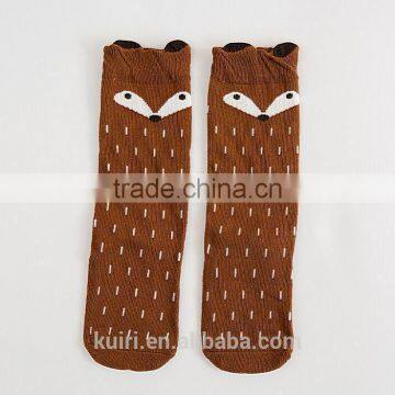Baby Top Fashion 1 Pair Unisex Baby Girl&Boy Knee High Fox Socks Kids Cute Cartoon Socks Meias Infantil Etw-63 photo-5