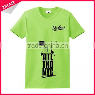 2016 Promotional Wholesale Cheap Man Latest Design Custom T-shirt Printing