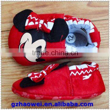 Mickey Smiling Face Printed Baby Footwear photo-4