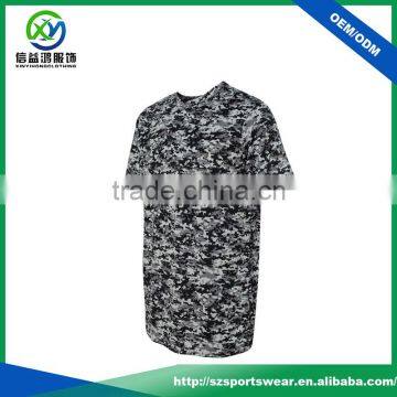 High Quality Sublimation Printing Polyester Unisex Sport Custom T-shirt photo-5