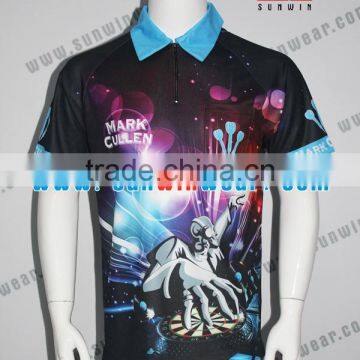 Sunwin wear new fashion custom design darts polo shirt