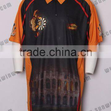 Custom Design Sublimated Dart Jersey Mens Darts Shirts fashion Design for Dart Clothing