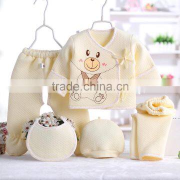 Spring Autumn Cotton Printing Hot Sale Baby Clothing Sets photo-3