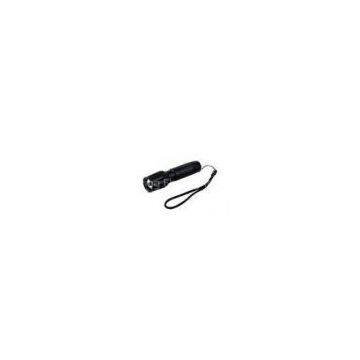Portable One 18650 Li-ion Battery LED Police Flashlight JW102073-Q3 for Hiking