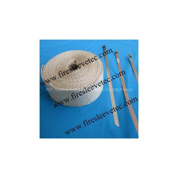 High Temperature Heat Resistant Woven Coded Fiberglass Tape photo-3