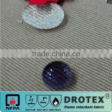 Cotton polyester blend Chemical Rresistant protective fabrrics for boiler worker