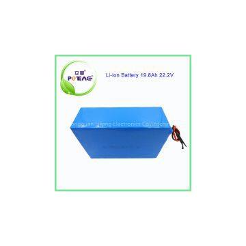 Deep cycle 24v 19.8Ah rechargeable lithium ion battery pack