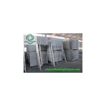 Powder Coated walk through frame scaffolding