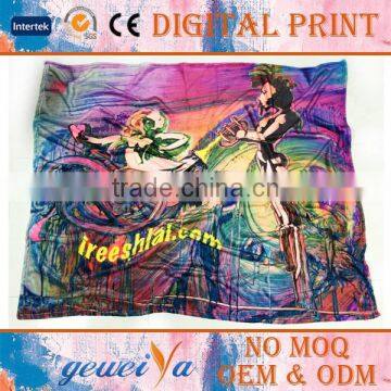 Digital Printing Polar Fleece Portable Outdoor Blanket