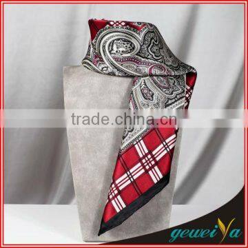 Digital Print Custom Design Silk Scarf