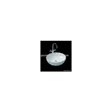 art basin (basin, ceramic basin, wash basin)