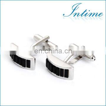 High Quality Black Stone Cuff link Men Shirt Cufflinks