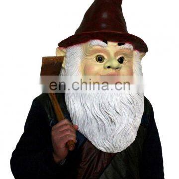 High Quality Party Fancy Dress Funny Halloween Cosplay Props Latex Gnome mask