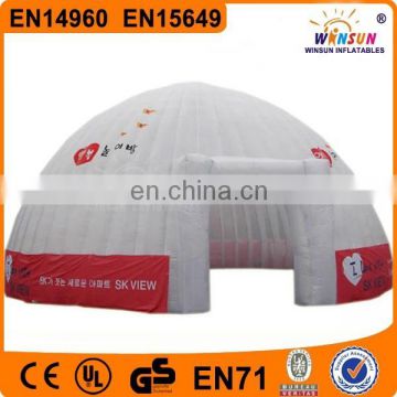 pvc large dome shaped tents outdoor air dome tents price on sale