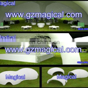 White Inflatable Roof Tent for Ground Activity