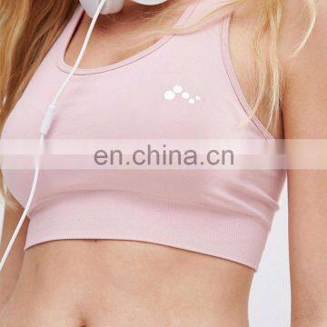 Custom Design High Quality Bamboo Underwear Tank Tops Fitness Crop Tops for Sexy Ladies