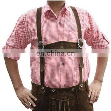 whosale traditional bavarian hemden shirt