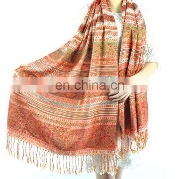 best selling beautiful flower print cotton linen scarf soft touch scarf wholesale