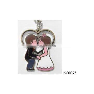 Personalized Cute Matching Couple Keychain for Couples photo-4