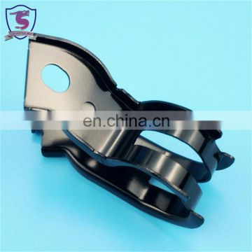 Customized Stainless steel sheet black finish brushed metal bracket