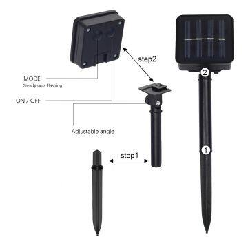 4.8M 20 LED Crystal Ball Solar String Light Christmas Fairy Light Party Wedding Holiday Garden Light Decoration IP65 photo-2