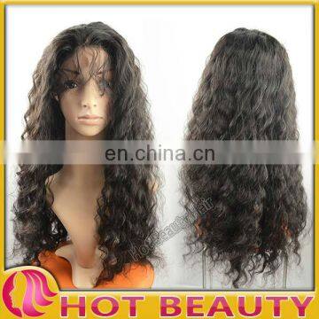 Hot Beauty Human Hair Top Closure Lace Wigs, Lace Front Wigs