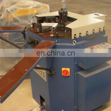 Sliding aluminum windows corner crimping machine