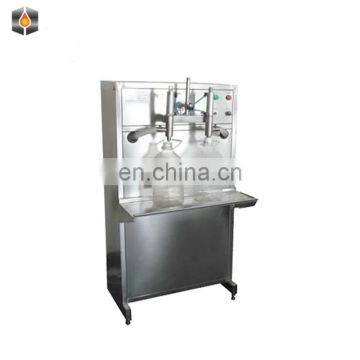 Small Scale Edible Lubricating Lube Motor Coconut Beard Essential Oil Bottle Filling and Capping Machine photo-2