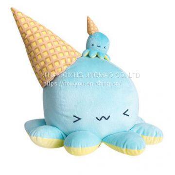 Ice cream octopus doll pendant plush toy