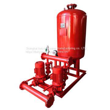 Fire pump pipeline pump booster stabilizer pump complete set of equipment diaphragm pressure tank unit