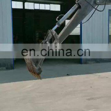 high efficiency tractor with excavator