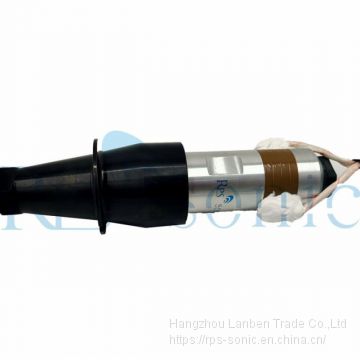 20Khz 50mm Ultrasonic Welding Transducer for Continue Work Fabric Sealing