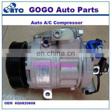 High Quality 6SEU14C Air Conditioning Compressor FOR VW Polo OEM 6Q0820808