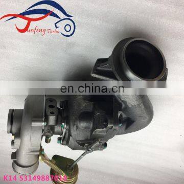 K14 Turbo 53149887018 074145701A Turbocharger For Volkswagen T4 Transporter 2.5L TDI Engine AJT/AYN
