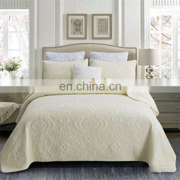 2020 New Design 100% Cotton Reactive Printing Comfortable Three-piece Luxury Bed Cover Sets photo-2