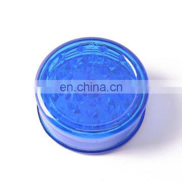 Wholesale 60mm3 Layer Acrylic Material Plastic Smoke Grinder photo-6
