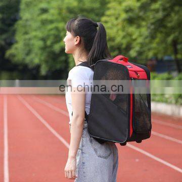 Pet Luggage Factory Oxford Cloth Two Color Cat and Dog Trolley Case Multi Function Travel Bag for Pets photo-4