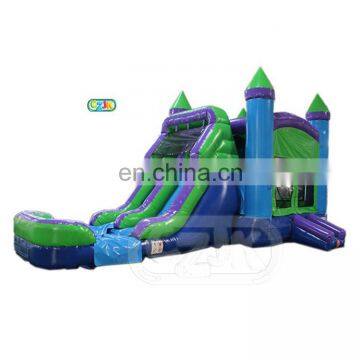 5 in 1 game pvc inflatable castle water slide bouncer module combo for teenagers