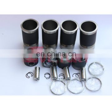 For LIEBHERR R912 Excavator D924 D924-DI  engine parts rebuild piston + ring cylinder liner COMPLETE gasket kit