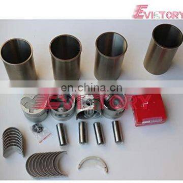 TD23 Engine Rebuild KIT TD23 Piston + Ring Cylinder Liner Gasket Bearing Kit for Nissan Forklift photo-2