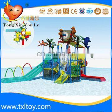 water spray equipment fiberglass slide water house