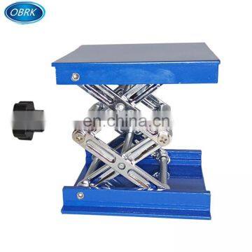 250*250mm Lab Scissor Lift Table Scientific Scissor Lifting Jack Platform