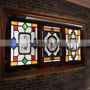 china  cheaper  decorative  stained glass  for window and door glass