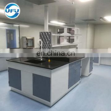 Microbiology Laboratory Workbench with Steel Material