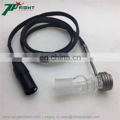 Topright-made Electric heating element 10mm Mini Enail Coil Heater with Temperature Control Box