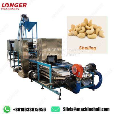 Hot Sale Raw Cashew Nut Shelling Processing Machine Line