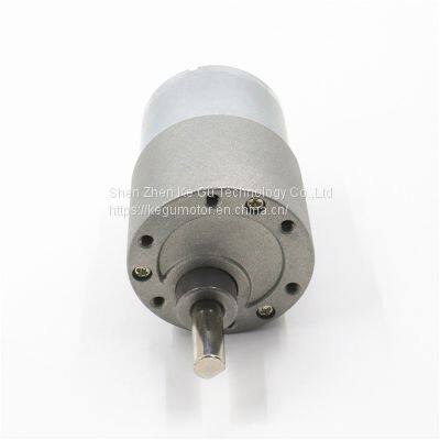 GM37-3530 High Quality 6Kg.cm Rated Torque 24V dc Gear Electric Motor 77rpm 37mm Metal Gearbox