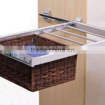 Clothes basket of wardrobe aceessories